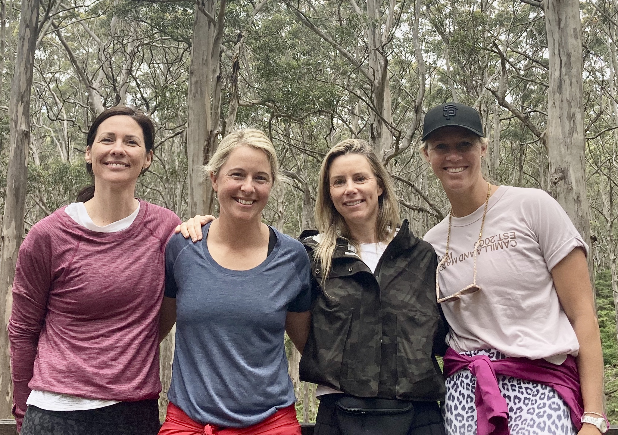 Tennis champ loves hiking in Margaret River