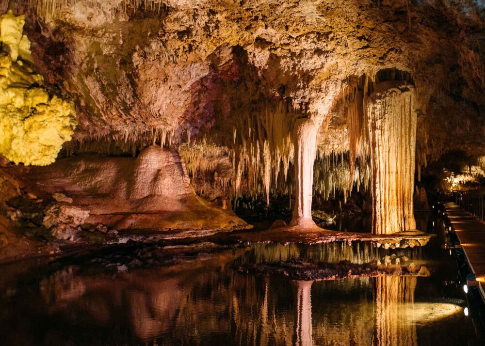 Lake cave