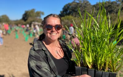 Guides restoring the Margaret River