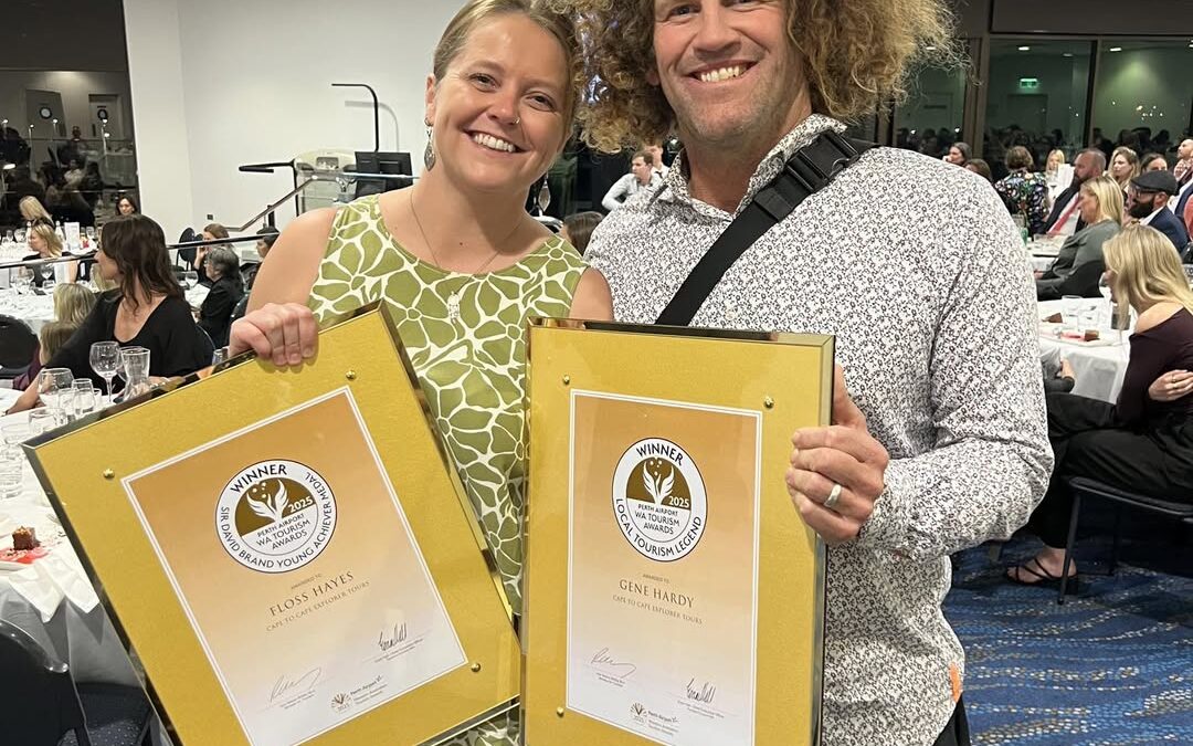 Two golds in WA Tourism Awards